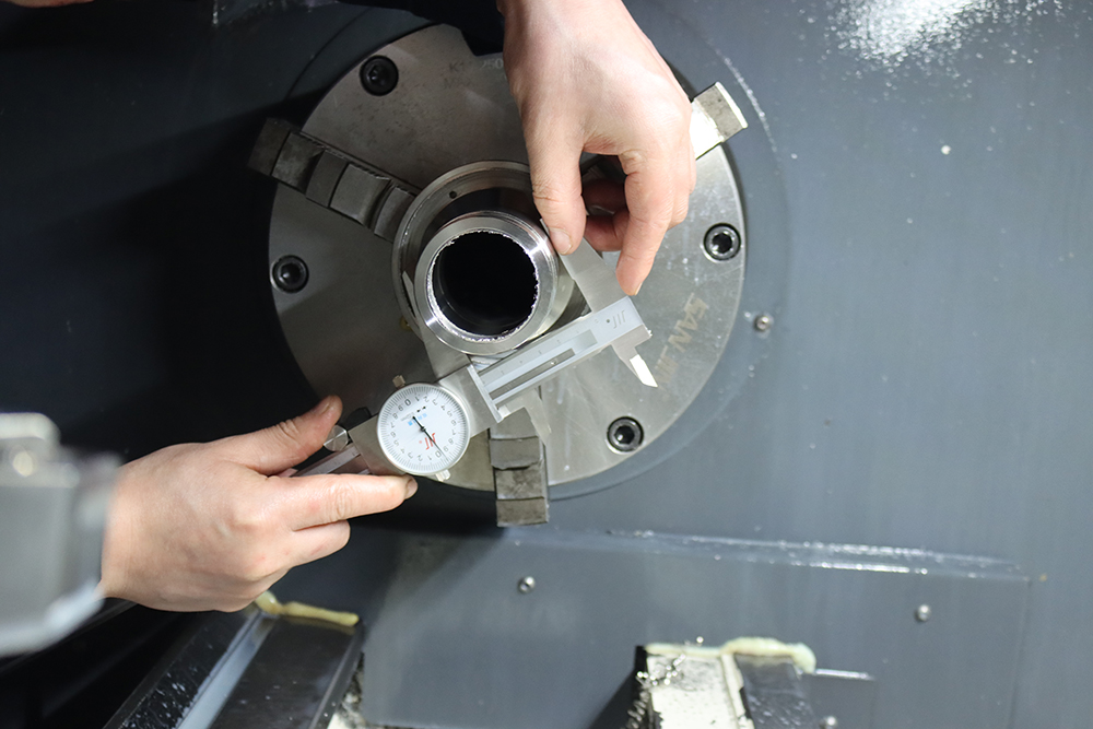 老新鎮裝配雙端面小彈簧平衡型密封無誤差的方法